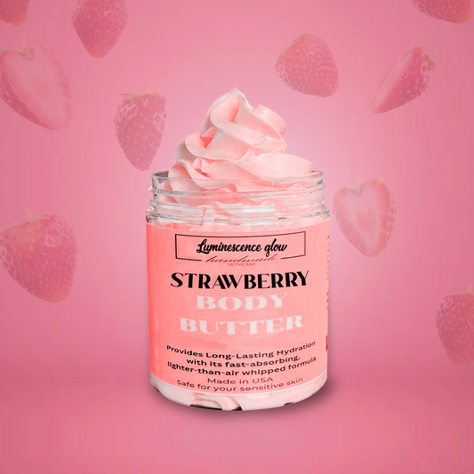 Strawberry body butter